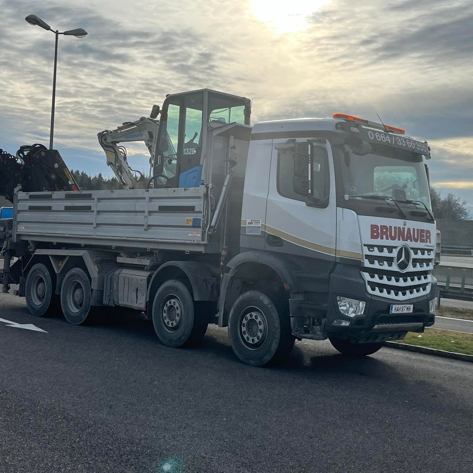 LKW Transport im regionalen Einsatzgebiet